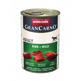 Gran Carno Original Adult Beef&Wild консервирана храна за израстнали кучета с говеждо месо и дивеч